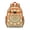 Orange-61, variant on Farmhouse Rustic Floral Pattern Student Backpack Adjustable Straps and Chest Strap Water-resistant Durable School Backpack
