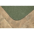 thumbnail image 5 of Garland Rug Cabernet Washable Nylon Bath Rug Set, 3 Piece Set (21"x34" Bath Rug, Contour Rug, & Toilet Lid) Deep Fern, 5 of 6