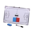 thumbnail image 4 of Entrenadores de práctica de fútbol Entrenadores del portapapeles Kit de estrategia de enseñanza de enseñanza Tablero de entrenamiento de entrenamiento, 4 of 8