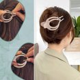 thumbnail image 5 of French Concord Flat Hair Clips - 6PCS Curved Hair Claw No Slip Hair Clips Strong Hold Clip Hair Claw for Women, 5 of 11