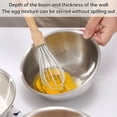 thumbnail image 3 of 6.7 inch Silver Stainless Steel Soup Bowl, 700ML Double Walled Insulated Dessert & Snack Bowl, Unbreakable, 3 of 7
