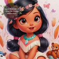 thumbnail image 4 of Cortina de ducha Pocahontas, juego de cortinas de ducha con dibujos animados encantadores para niños, niñas, dormitorio universitario, baño, accesorios de decoración de bañera a prueba de agua con 12, 4 of 8