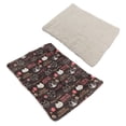 thumbnail image 3 of <p>Dog Car Quilt, Pet Blanket Machine Washable Thick Flannel Lambswool Cute Pattern Warm  For Puppy For Cat</p>, 3 of 7