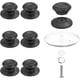 thumbnail image 1 of 6 uds manija de tapa de olla (negra) perilla de tapa de sartén perilla antiescaldado de repuesto manija de tapa de cocina Universal para hervidor, tapa de olla Sincero Electrónica, 1 of 5