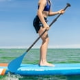 thumbnail image 6 of lacooooppia Kids Paddle Telescopic Kayak Paddle Rowing Oar for Boys Girls Adjustable Aluminum Alloy Standup Paddle Board Accessory with Comfortable Grip Suitable for Surfing Boating Canoeing Blue, 6 of 8