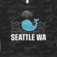 thumbnail image 4 of Inktastic Seattle Washington Cute Whale Travel Women's T-Shirt, 4 of 5