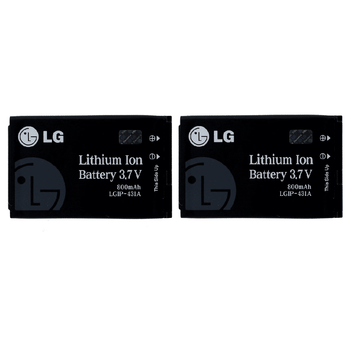 KIT 2x LG LGIP431A 800mAh Replacement Battery for LG230/UX220