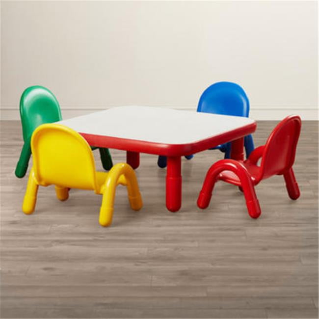 Angeles AB74120PR1 30 in. Square Toddler Table & Chair Set with 20 in