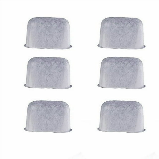 6 Pieces Coffee Machine Water Filter Portable Filtering Detachable Filters Component Accessories Replacement for Breville BWF100 Activated Carbon