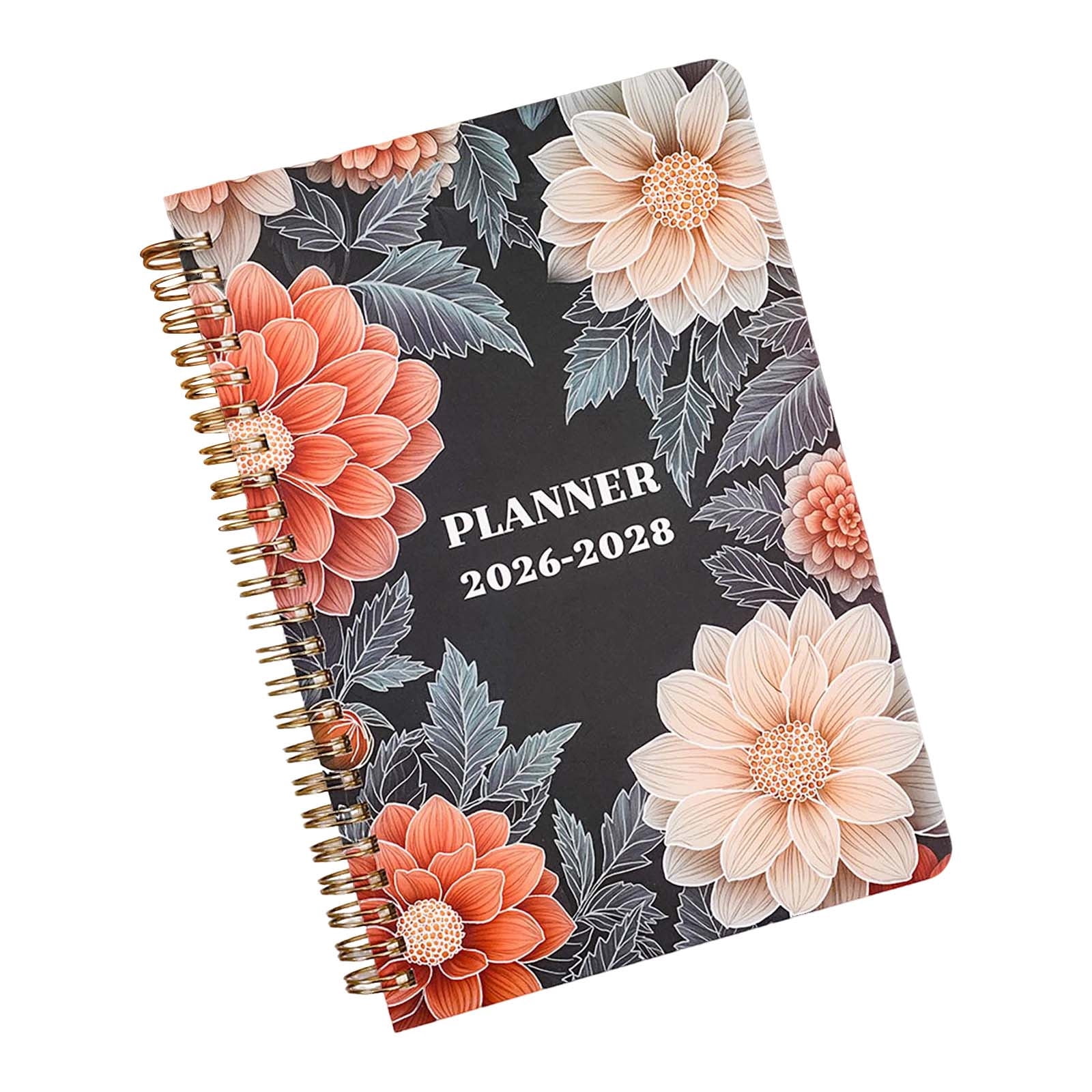 2026-2028 Planner Weekly Monthly Calendar Notebook 3 Yr Spiral Agenda for Goal Tracking Schedule Planning Office School Study Meeting Project Management Productivity Organizer Back to School Planner
