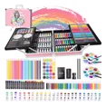 thumbnail image 1 of Set De Arte Dibujo Colores Marcadores Lápices Lonk 145pcs, 1 of 8