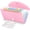 Pink, variant on GYA Receipt Coupon Organizer, 13 Pockets Small Accordion File Organizer with Labels for Receipt Cards, Bill Business, Coupons Storage, 10.2X 5.1 Inches