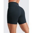 thumbnail image 2 of CRZ YOGA Butterluxe Biker Shorts Pockets 5" High Waisted Workout Athletic Yoga Womens, 2 of 5