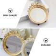 thumbnail image 2 of 1 Pce Miroir de Maquillage Rond Portable avec Nœud, Petit Miroir en Résine pour Femmes, 2 of 8