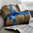 thumbnail image 5 of Cozy Comfort Sherpa Fleece King Blanket Camel - Thick and Warm Blankets, Soft Fuzzy Large Blanket,108x90 inches, 5 of 6