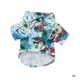 thumbnail image 3 of Ropa para mascotas estilo hawaiano, camisa de algodón estampada de verano, transpirable para perros pequeños, gatos, peluches que pesan entre 1,65 y 8 kg, talla XS a XXL, 3 of 5