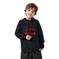thumbnail image 4 of Sudadera con capucha para niñas y niños, con estampado navideño de invierno, con control de temperatura de tres velocidades, ropa calefactora, sudadera con capucha para niñas, 4 of 9