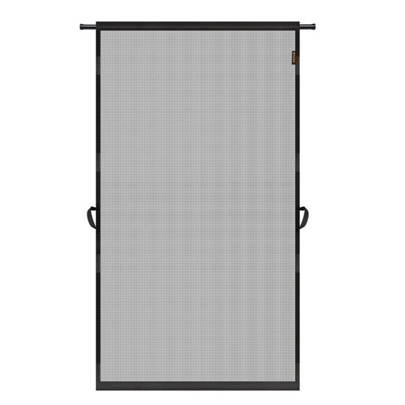 Puerta mosquitera colgante MAGZO, malla de fibra de vidrio mejorada, 38 x 81 cm
