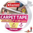 thumbnail image 1 of Cinta adhesiva XFasten de doble cara, 5 cm x 27,4 m, para alfombras, 1 of 9
