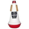 Humes & Berg Stonelined Series Trumpet Straight Mute 106 Symphonic Red / White Aluminum