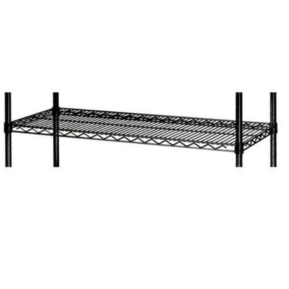 FocusFoodService FF1830BK 18 in. W x 30 in. L Shelf Wire Epoxy Coated - Black