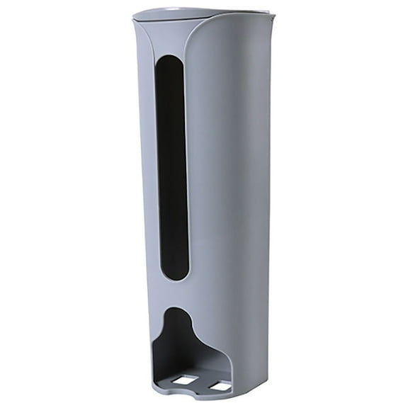 Grocery Plastic Bag Holder and Dispenser for Plastic Bags Wall Mount or Adhesive, Grocery Bag Holder Cabinet Bag Saver for Plastic Bags Kitchen