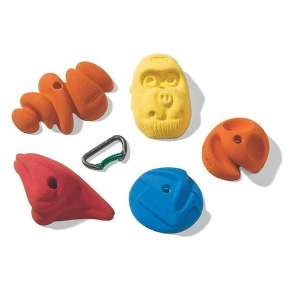 Nicros Kidz Specialty Shapes Handholds in Assorted - Set of 5