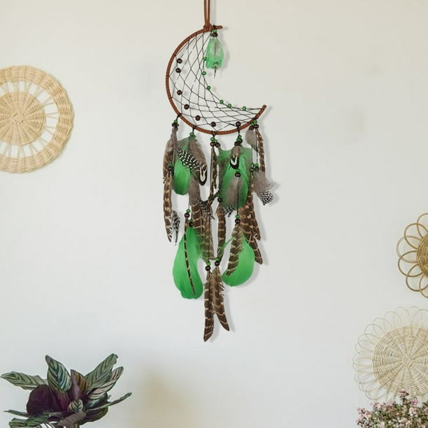 Local Americanes Girl Heart Catching Dream Net Hanging Decoration Wind Chime Forest Compositional Five Piece Set Mending Dream Net