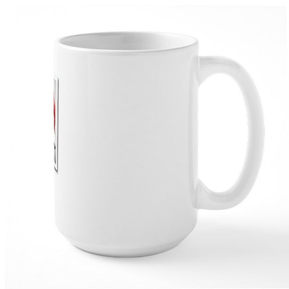 CafePress - Naughty Or Nice? Large Mug - 15 oz Ceramic Large White Novelty Mug