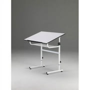 Martin Gallery Art Table, White