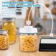 thumbnail image 3 of EASTIN Bocal Scellant sous Vide Scellant Alimentaire Résistant aux Taches pour Pot à Bouche Large / Régulière Compatible 18Pcs, 3 of 10