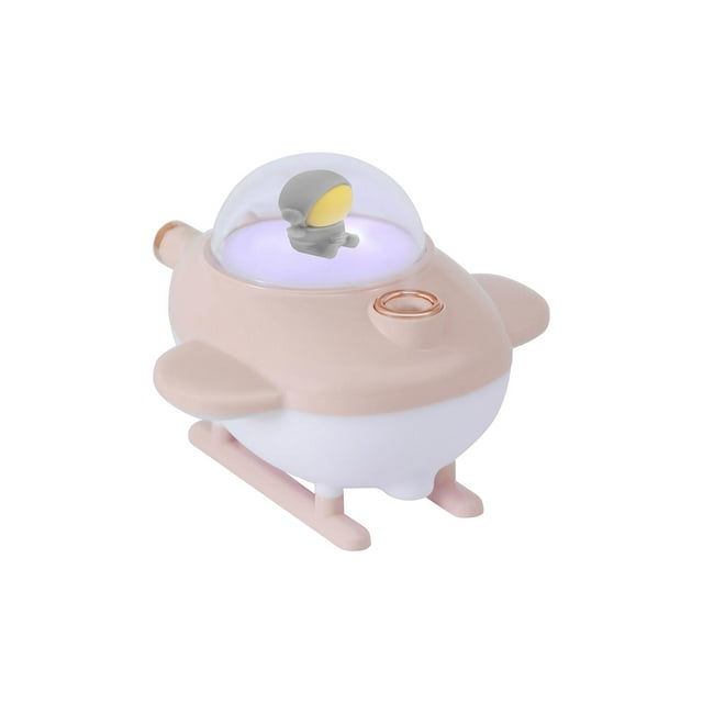 Diffuseur d'Huiles Essentielles Air, Petit Diffuseur USB Silencieux, Diffuseur d'Arômes pour Bureau, Rose