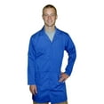 thumbnail image 5 of Heavyweight ESD Lab Coat: Cotton Fabric, Lapel Collar, ESD Knit Cuff, 5 of 9