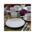 thumbnail image 2 of Oneida R4010000500 6 in. Impressions Round Bright White Embossed Medium Rim Porcelain Saucer, 2 of 2