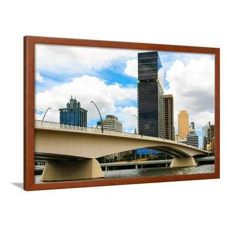  Brisbane  River and City Framed Print Wall Art  By 
