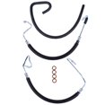thumbnail image 6 of 3x Hydroboost Power Steering Hose Kit for Chevy Silverado 1500 2500 3500 HD GMC Sierra, Pump to Hydroboost & Gear Pressure/Return Hoses, OE 15113472, 26080632, 3402199, 15295853, 6 of 7