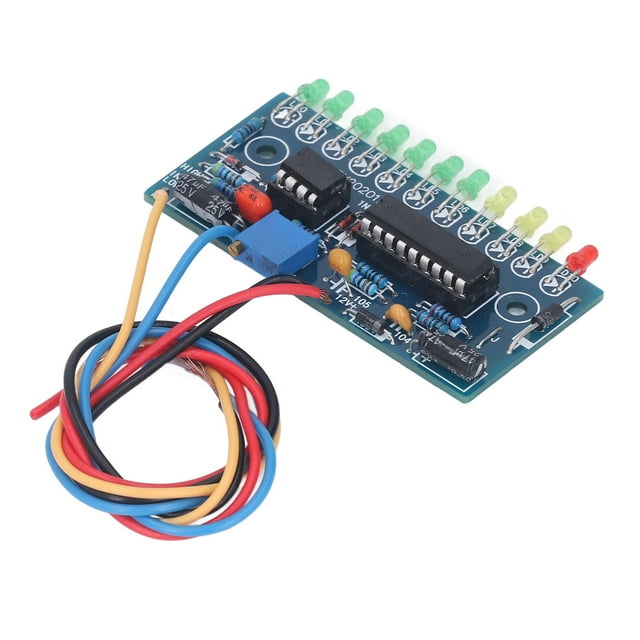 Placa de nivel de audio LED, indicador de nivel de audio LED Módulo de nivel de audio LED Módulo indicador de nivel de preamplificador Características líderes en su clase