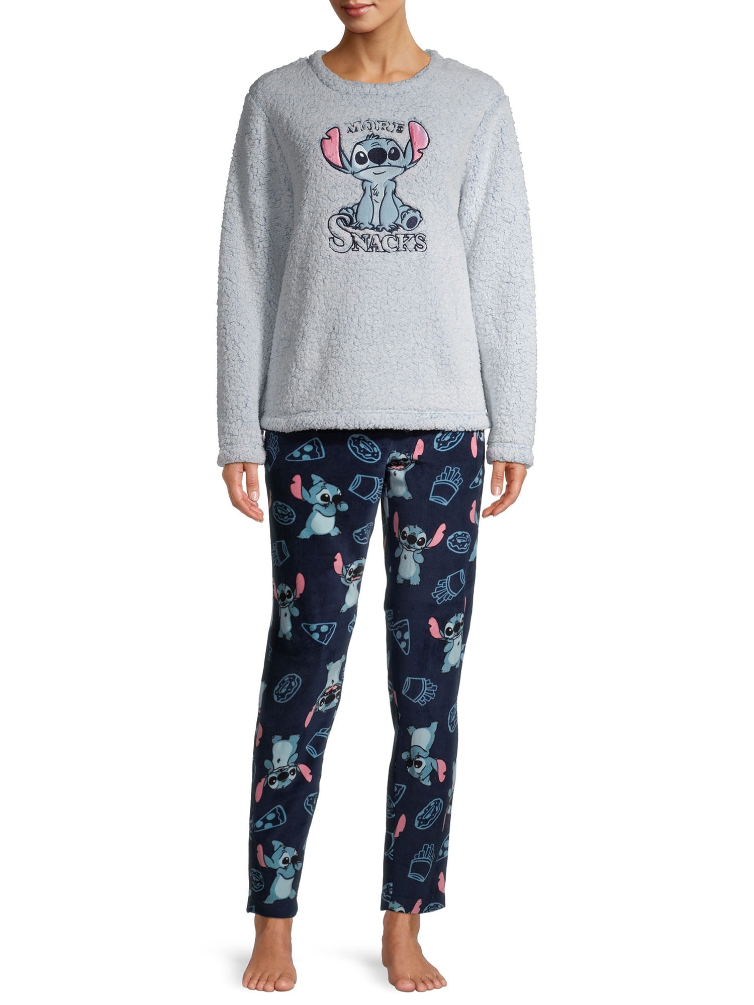 Disney Plüsch Stofftier Kuscheltier Stitch Pyjama Party im