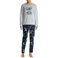 thumbnail image 4 of Women's and Women's Plus Plush PJ Set - Stitch, 4 of 6