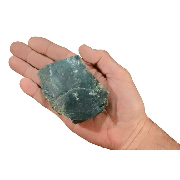 Kidz Rocks Green Jasper 3 1/2" 8-12 oz Raw Chakra Healing Crystal Rock Mineral Specimen