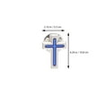 thumbnail image 4 of 10 pines de solapa con cruz para fiesta de primera comunión, insignia cristiana religiosa, broche de aleación de zinc, ideal como recuerdo para hombres y mujeres., 4 of 8