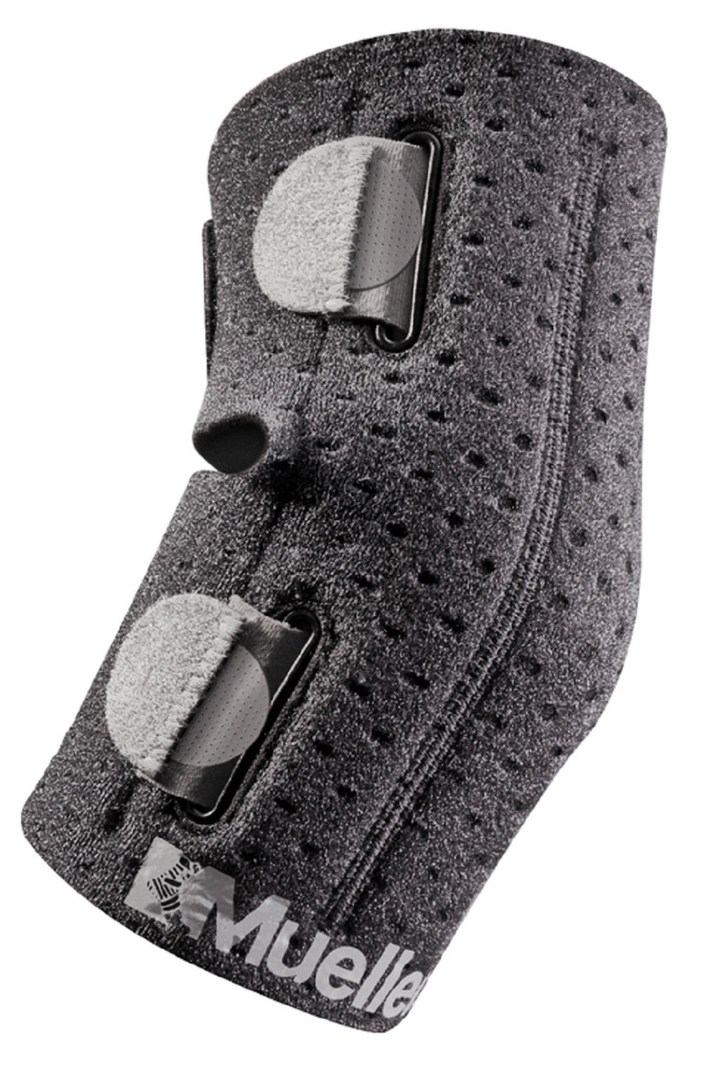 Mueller Adjust-to-Fit Elbow Support, Gray, One Size Fits Most