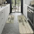 thumbnail image 3 of Kitchen Rugs Farmhouse Style 2 Piece Kitchen Rugs and Mats Non Skid Washable Farmhouse Kitchen Area Rug Cushioned Kitchen Mats for Floor Front of Sink Hallway Laundry Room, 3 of 6
