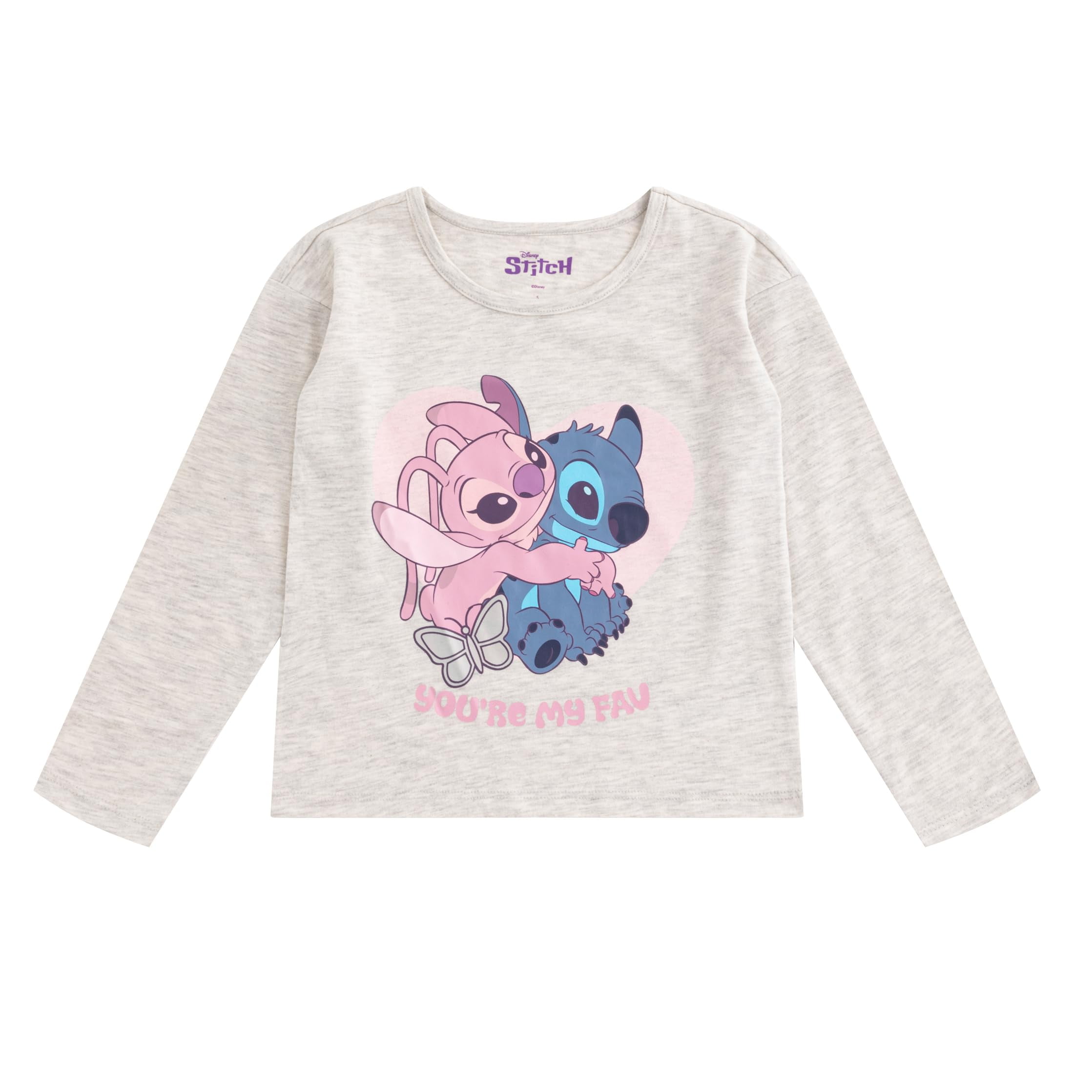Disney Lilo & Stitch Long Sleeve Shirt, Hooded Vest, and Pants Set (Girls), 3 Piece Set, Sizes 4-12