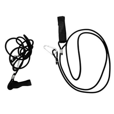 Myenne 2Pcs Kayak Paddle Leash Stretchable Kayak Strap Outdoor Kayak Paddle Leash Elastic Luggage Strap
