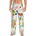 thumbnail image 2 of Kdxio Hello Summer Print Men's Sleep Pajama Pant Lounge Pants with Pockets, 2 of 8