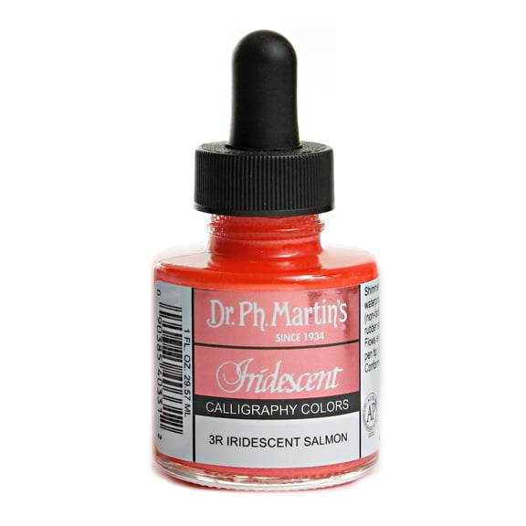 Iridescent Calligraphy Colors 1 oz. salmon (pack of 2)