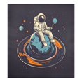 thumbnail image 6 of Yayeee Magnetic Dishwasher Cover for The Front Decoration Home Kitchen Machine Sticker Protector, Black Astronaut Record, 6 of 6