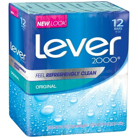 Lever 2000 Original Bar Soap 4 Oz 12 Lever 2000 Original Bar Soap 4 Oz 12