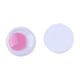 thumbnail image 4 of 10 globos oculares de plástico multicolor de 8 mm para muñecas, juguetes, manualidades y accesorios. Rosado, 4 of 8